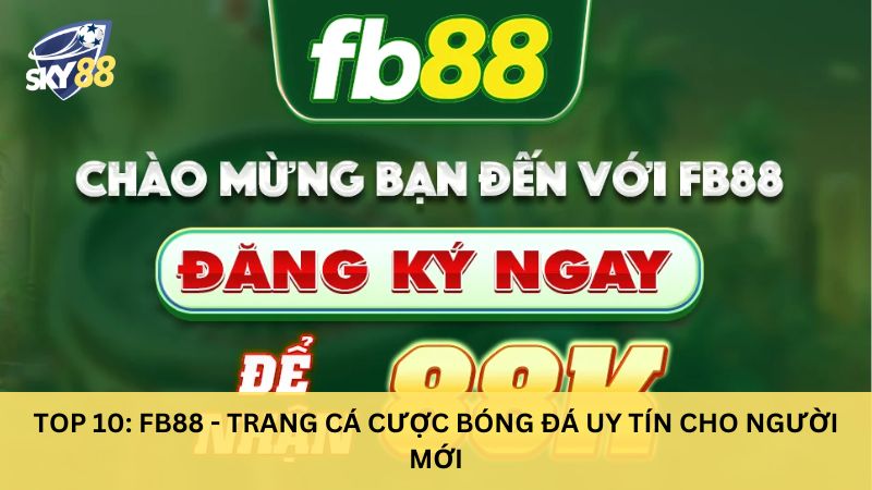 Fb88 Top 10 trang cá cược bóng đá uy tín