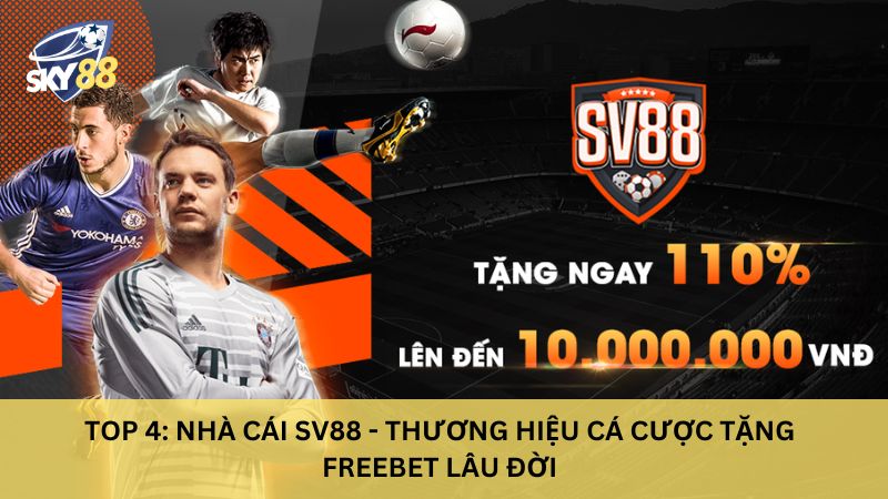 Nhà cái tặng tiền sv88