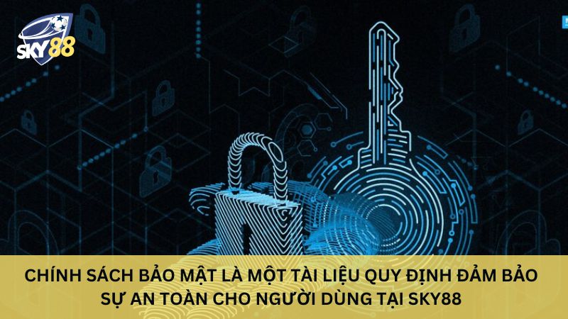 Chính sách bảo mật là một tài liệu quy định đảm bảo sự an toàn cho người dùng tại sky88